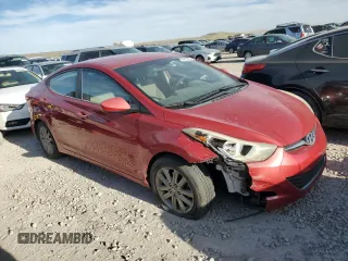 2014 Hyundai Elantra SE z VIN KMHDH4AE6EU145552, wystawiony jako Copart lot #56427085 z przebiegiem 74 753 mil mil oraz Szkoda całkowita • Salvage title. Historia ofert i sprzedaży dostępna na DreamBid. Obrazek 4.