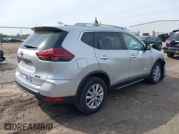 2019 Nissan Rogue SV with VIN 5N1AT2MT2KC713829, listed as a IAAI auction lot 41875917 with 84,558 mi miles and . Bid and sale history available at DreamBid. Image 4.