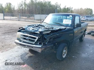 1996 Ford Ranger XL with VIN 1FTCR10A3TUB91783, listed as a IAAI auction lot 41441925 with 154,342 mi miles. Bid and sale history available at carsss.com. Image 6.
