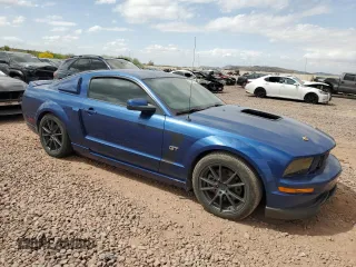 2007 Ford Mustang GT Deluxe with VIN 1ZVFT82H175214802, listed as a Copart auction lot 50828905 with 116,243 mi miles and Salvage Title. Bid and sale history available at carsss.com. Image 4.