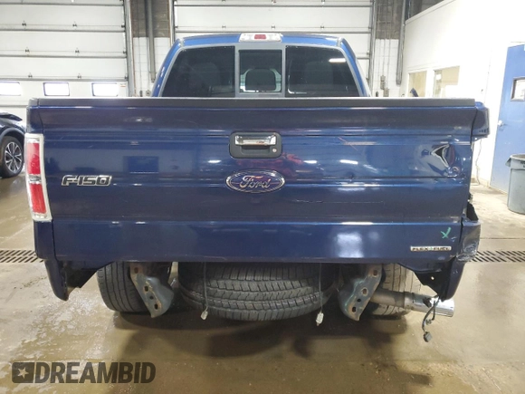 2012 Ford F-150 XL with VIN 1FTFW1EF0CFC58189, listed as a Copart auction lot 61142605 with 121,857 mi miles and Salvage title. Bid and sale history available at DreamBid. Image 6.