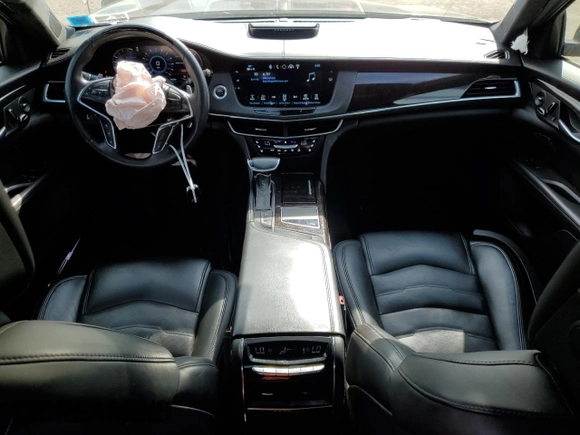 2018 Cadillac CT6 Sport AWD with VIN 1G6KP5R66JU113957, listed as a Copart auction lot 73043964 with 48,645 mi miles and Salvage title. Bid and sale history available at DreamBid. Image 8.