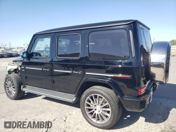 2023 Mercedes-Benz G 550 with VIN W1NYC6BJ3PX461528, listed as a Copart auction lot 87510075 with 19,992 mi miles and Salvage Title. Bid and sale history available at DreamBid. Image 2.