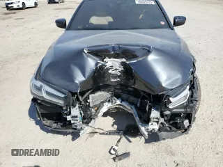 2021 BMW 5 Series 530i xDrive with VIN WBA13BJ02MCF10036, listed as a Copart auction lot 46455725 with Not Provided miles and Salvage Title. Bid and sale history available at carsss.com. Image 12.