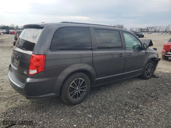2018 Dodge Grand Caravan GT with VIN 2C4RDGEGXJR343867, listed as a Copart auction lot 51188525 with 123,921 mi miles and Clean Title. Bid and sale history available at carsss.com. Image 3.