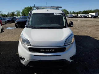 2022 Ram ProMaster City Cargo Tradesman with VIN ZFBHRFAB5N6W66936, listed as a Copart auction lot 56291705 with 42,653 mi miles and Salvage title. Bid and sale history available at DreamBid. Image 5.