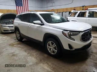2018 GMC Terrain SLE with VIN 3GKALTEV0JL254334, listed as a Copart auction lot 52627915 with 96,282 mi miles and Clean Title. Bid and sale history available at carsss.com. Image 4.