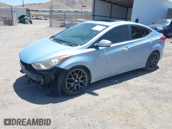 2012 Hyundai Elantra Limited with VIN KMHDH4AEXCU351048, listed as a IAAI auction lot 42618873 with 215,748 mi miles and . Bid and sale history available at DreamBid. Image 2.