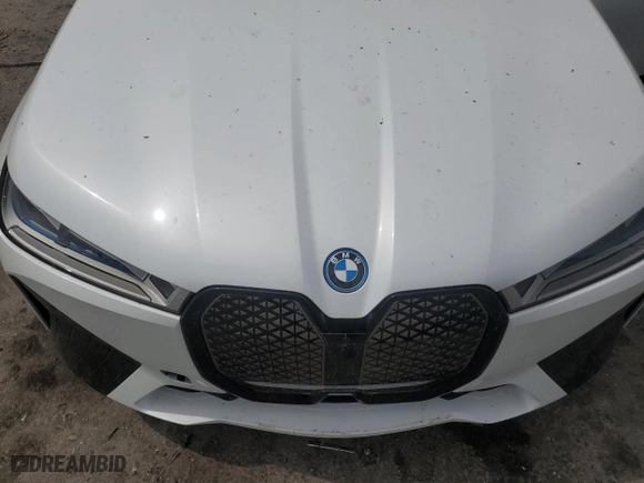 2022 BMW iX xDrive50 with VIN WB523CF02NCK56120, listed as a Copart auction lot 52368874 with 0 mi miles. Bid and sale history available at carsss.com. Image 11.