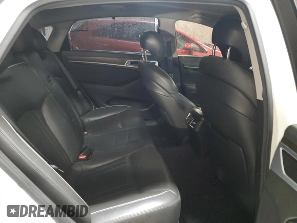 2017 Genesis G80 3.8L with VIN KMHGN4JE2HU170460, listed as a Copart auction lot 50372355 with 66,336 mi miles and Salvage Title. Bid and sale history available at carsss.com. Image 10.