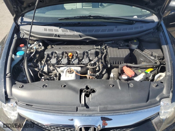 2010 Honda Civic Sdn EX with VIN 2HGFA1F86AH504349, listed as a Copart auction lot 50058915 with 127,619 mi miles and Salvage Title. Bid and sale history available at carsss.com. Image 11.