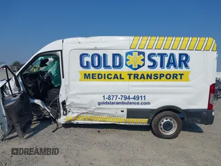2020 Ford Transit Cargo with VIN 1FTBR1C83LKB03380, listed as a IAAI auction lot 40415265 with 56,452 mi miles. Bid and sale history available at carsss.com. Image 14.