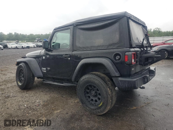 2020 Jeep Wrangler Sport S with VIN 1C4GJXAN7LW343890, listed as a Copart auction lot 63363335 with 74,179 mi miles and Salvage title. Bid and sale history available at DreamBid. Image 2.