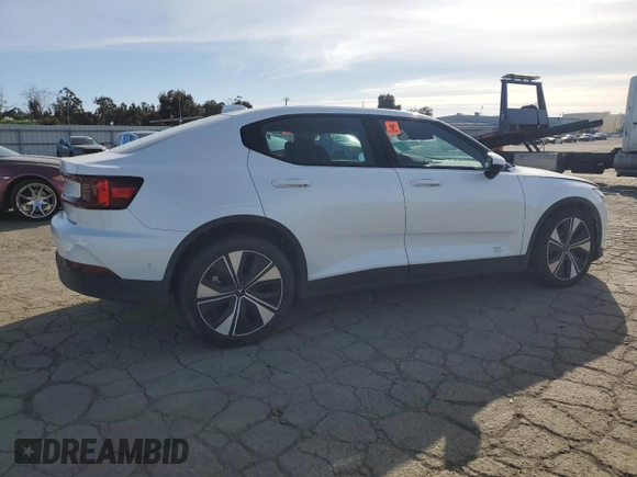 2023 Polestar 2 z VIN YSMEG3KAXPL162207, wystawiony jako Copart lot #49666525 z przebiegiem 57 423 mil mil oraz Tytuł czysty. Historia ofert i sprzedaży dostępna na DreamBid. Obrazek 3.