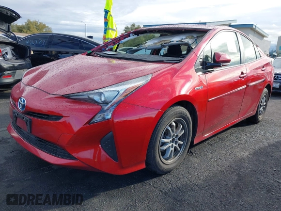 2016 Toyota Prius Four with VIN JTDKARFUXG3523023, listed as a IAAI auction lot 41754221 with 74,988 mi miles. Bid and sale history available at carsss.com. Image 19.