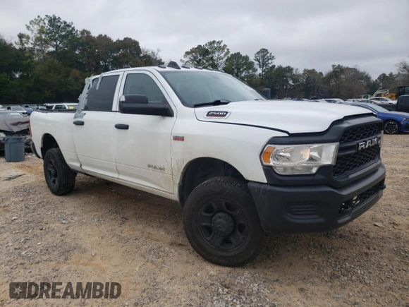 2019 Ram 2500 Tradesman with VIN 3C6UR5CJXKG534847, listed as a Copart auction lot 42348195 with 44,250 mi miles and Salvage Title. Bid and sale history available at carsss.com. Image 4.