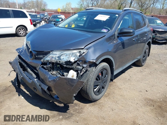 2015 Toyota RAV4 LE with VIN JTMBFREV4FJ037989, listed as a IAAI auction lot 42063957 with 93,201 mi miles and . Bid and sale history available at DreamBid. Image 6.