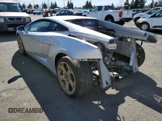 2004 Lamborghini Gallardo z VIN ZHWGU11M94LA01754, wystawiony jako Copart lot #67935984 z przebiegiem 17 188 mil mil oraz Szkody całkowita. Historia ofert i sprzedaży dostępna na DreamBid. Obrazek 2.