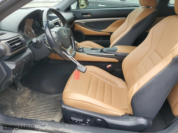 2016 Lexus RC 300 with VIN JTHSM5BCXG5002206, listed as a Copart auction lot 72690314 with NaN miles and Salvage Title. Bid and sale history available at carsss.com. Image 7.