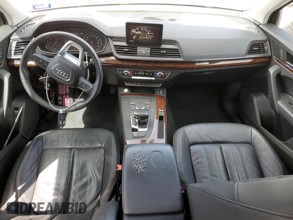 2018 Audi Q5 Premium with VIN WA1ANAFY0J2014179, listed as a Copart auction lot 49273945 with 114,833 mi miles and Clean Title. Bid and sale history available at carsss.com. Image 8.