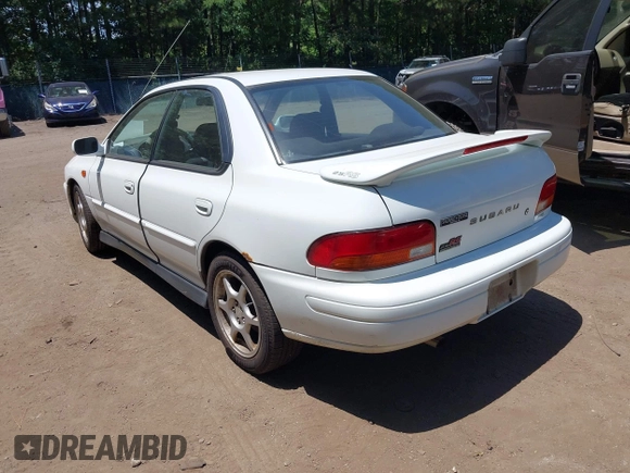 2001 Subaru Impreza RS with VIN JF1GC67541G500705, listed as a IAAI auction lot 42546656 with 163,286 mi miles and . Bid and sale history available at DreamBid. Image 3.