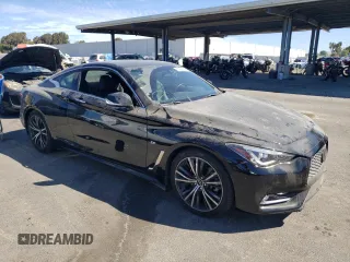 2020 Infiniti Q60 Luxe with VIN JN1EV7EK0LM340419, listed as a Copart auction lot 67869034 with 32,378 mi miles and Salvage Title. Bid and sale history available at DreamBid. Image 4.