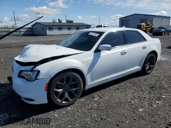 2021 Chrysler 300 S with VIN 2C3CCABG9MH546113, listed as a Copart auction lot 57721265 with 60,865 mi miles and Salvage title. Bid and sale history available at DreamBid. Image 1.
