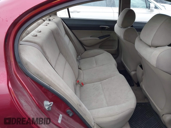 2011 Honda Civic LX with VIN 2HGFA1F5XBH550385, listed as a IAAI auction lot 41563973 with 216,890 mi miles and . Bid and sale history available at DreamBid. Image 8.