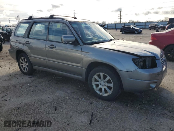 2006 Subaru Forester 2.5 X w/Premium Pkg with VIN JF1SG656X6H731152, listed as a Copart auction lot 41576145 with 186,127 mi miles and Salvage Title. Bid and sale history available at carsss.com. Image 4.