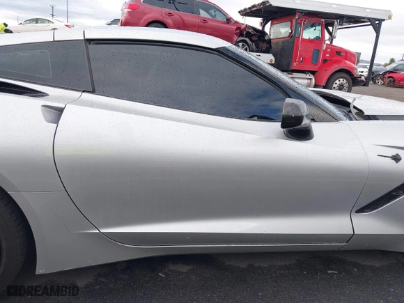 2014 Chevrolet Corvette Stingray Z51 2LT with VIN 1G1YJ2D70E5121214, listed as a IAAI auction lot 41763535 with 1 mi miles. Bid and sale history available at carsss.com. Image 14.