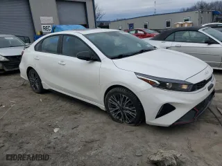 2023 Kia Forte GT-Line with VIN 3KPF54AD4PE529019, listed as a Copart auction lot 48328775 with 67,501 mi miles and Salvage Title. Bid and sale history available at carsss.com. Image 4.