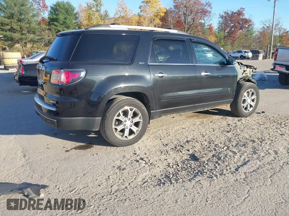 2014 GMC Acadia SLT z VIN 1GKKVRKD3EJ201136, wystawiony jako IAAI lot #40710550 z przebiegiem 175 848 mil mil oraz . Historia ofert i sprzedaży dostępna na DreamBid. Obrazek 4.