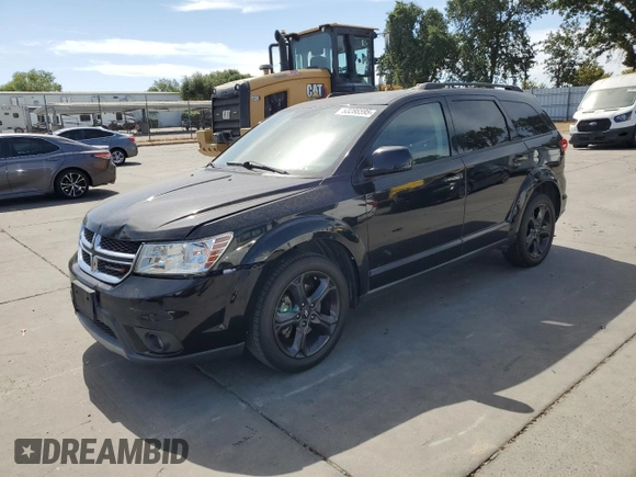 2015 Dodge Journey SXT with VIN 3C4PDCBG6FT743028, listed as a Copart auction lot 63286595 with 148,595 mi miles and Salvage title. Bid and sale history available at DreamBid. Image 1.