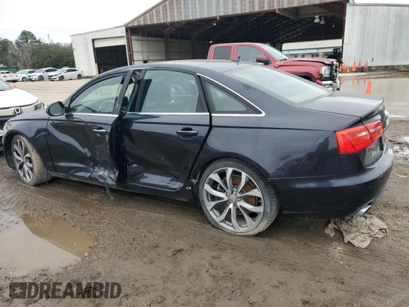 2014 Audi A6 Premium Plus with VIN WAUDFAFC6EN035950, listed as a Copart auction lot 88703465 with Not provided miles and Clean title. Bid and sale history available at DreamBid. Image 2.