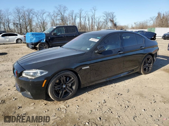 2016 BMW 5 Series 550i xDrive z VIN WBAKP9C54GD980929, wystawiony jako Copart lot #49449355 z przebiegiem 186 549 mil mil oraz Szkoda całkowita • Salvage title. Historia ofert i sprzedaży dostępna na DreamBid. Obrazek 1.