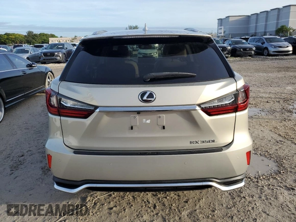 2021 Lexus RX 350L with VIN JTJHZKEA1M2021209, listed as a Copart auction lot 73061194 with 16,501 mi miles and Non repairable. Bid and sale history available at DreamBid. Image 6.