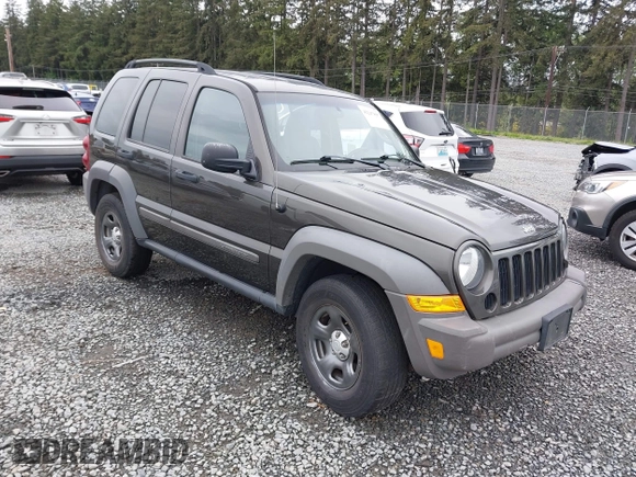 2006 Jeep Liberty Sport z VIN 1J4GL48KX6W164231, wystawiony jako IAAI lot #42247897 z przebiegiem 177 394 mil mil oraz . Historia ofert i sprzedaży dostępna na DreamBid. Obrazek 1.