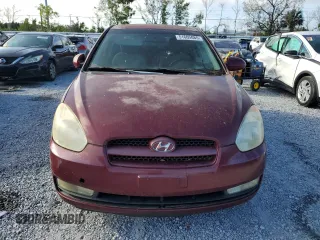 2007 Hyundai Accent SE with VIN KMHCN36C37U037995, listed as a Copart auction lot 51605085 with 141,579 mi miles and Non Repairable. Bid and sale history available at carsss.com. Image 5.