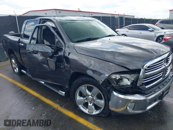 2016 Ram 1500 Lone Star with VIN 1C6RR6LTXGS169454, listed as a IAAI auction lot 41947483 with 150,744 mi miles. Bid and sale history available at carsss.com. Image 1.