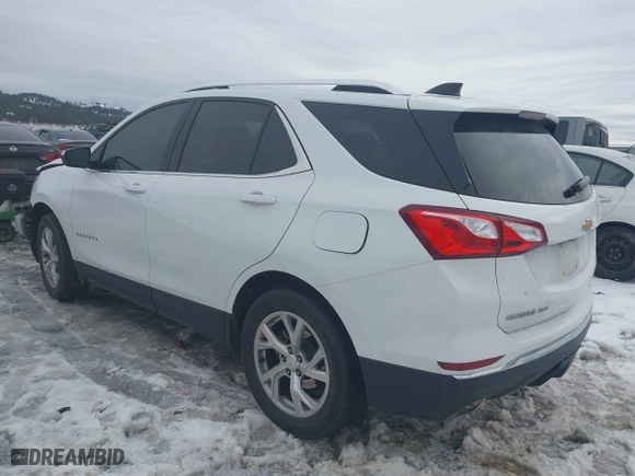 2020 Chevrolet Equinox LT with VIN 3GNAXVEX5LS709689, listed as a IAAI auction lot 41600809 with 34,918 mi miles. Bid and sale history available at carsss.com. Image 3.