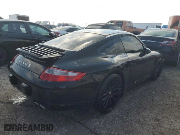 2007 Porsche 911 Carrera S with VIN WP0AB29927S730177, listed as a Copart auction lot 73738504 with 0 mi miles and Non Repairable. Bid and sale history available at carsss.com. Image 3.