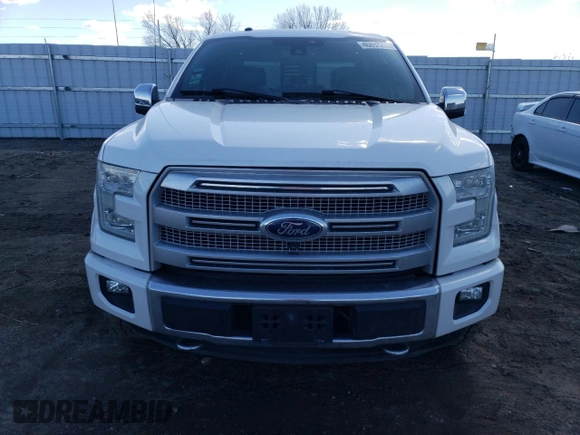 2017 Ford F-150 XL with VIN 1FTEW1EG3HFA74795, listed as a Copart auction lot 46892235 with 118,333 mi miles and Salvage Title. Bid and sale history available at carsss.com. Image 5.