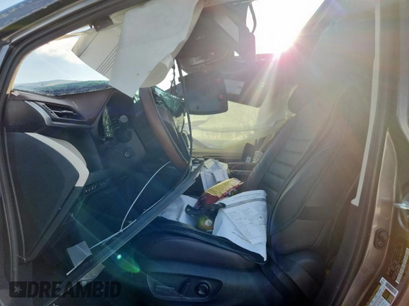 2023 Toyota Sienna Platinum with VIN 5TDESKFC1PS107059, listed as a Copart auction lot 59583485 with Not provided miles and Salvage title. Bid and sale history available at DreamBid. Image 7.