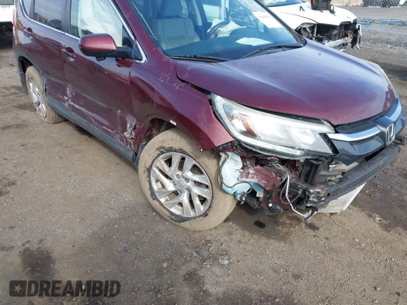 2015 Honda CR-V EX-L with VIN 2HKRM4H71FH662945, listed as a IAAI auction lot 41665393 with 123,278 mi miles. Bid and sale history available at carsss.com. Image 6.
