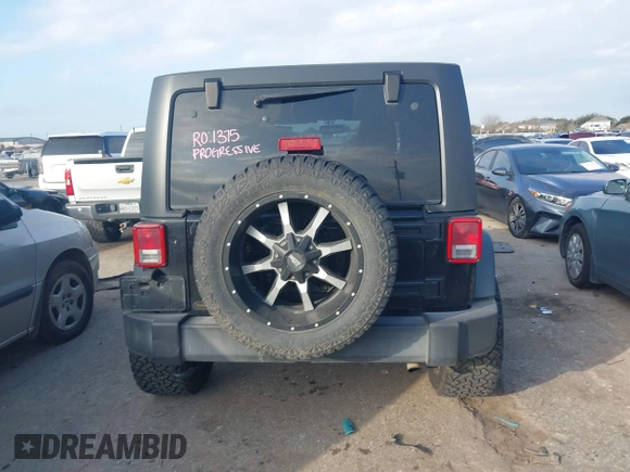 2017 Jeep Wrangler Unlimited Sport with VIN 1C4BJWDG0HL528695, listed as a IAAI auction lot 41229124 with 160,410 mi miles. Bid and sale history available at carsss.com. Image 16.