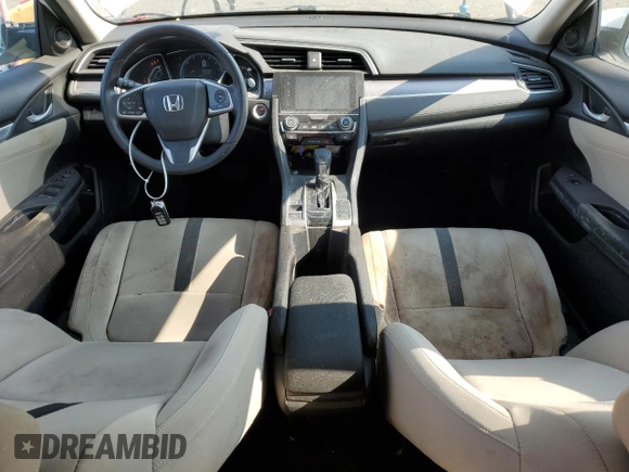 2016 Honda Civic EX-T with VIN 19XFC1F39GE025313, listed as a Copart auction lot 59542395 with 60,624 mi miles and Clean title. Bid and sale history available at DreamBid. Image 8.