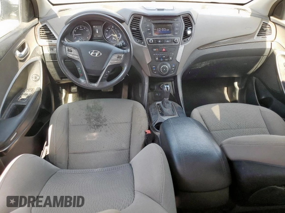 2017 Hyundai Santa Fe 2.4L with VIN 5XYZTDLB4HG449643, listed as a Copart auction lot 60880195 with 153,893 mi miles and Clean title. Bid and sale history available at DreamBid. Image 8.