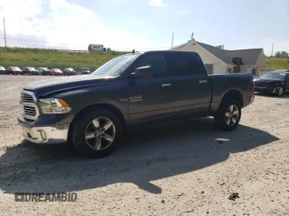 2016 Ram 1500 Big Horn with VIN 3C6RR7LT6GG352797, listed as a Copart auction lot 62409805 with 189,890 mi miles and Salvage title. Bid and sale history available at DreamBid. Image 1.