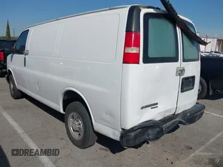 2014 Chevrolet Express Cargo Van with VIN 1GCWGFCA8E1146659, listed as a IAAI auction lot 41839939 with 189,389 mi miles. Bid and sale history available at carsss.com. Image 3.