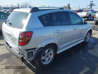 2008 Pontiac Vibe with VIN 5Y2SL65838Z400904, listed as a IAAI auction lot 41656435 with 215,978 mi miles. Bid and sale history available at carsss.com. Image 4.